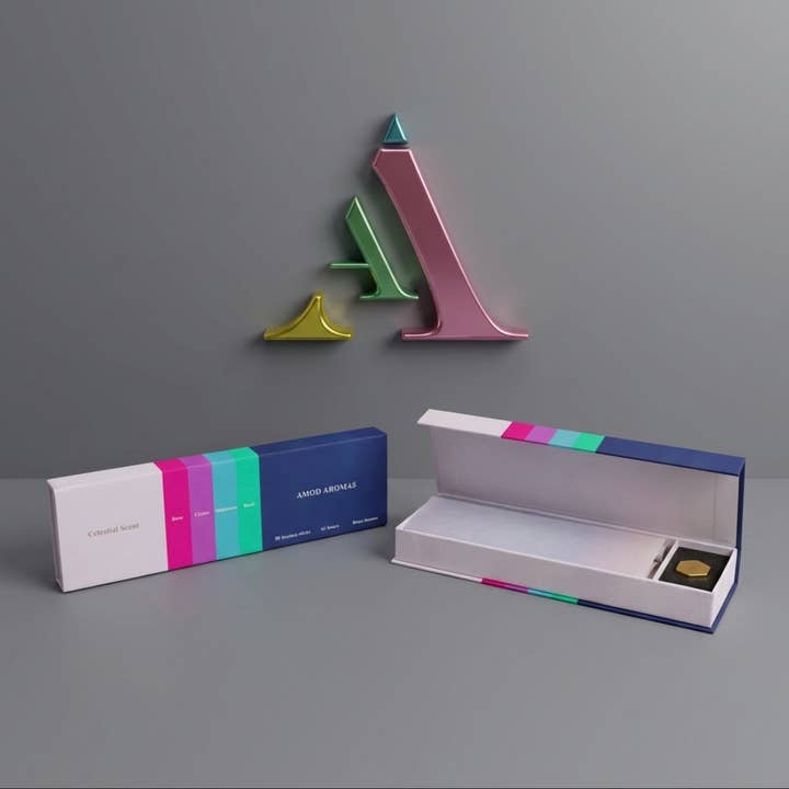 Hemelse Geur - Wierook + brander geschenkset voor wholesale door Amod aromas