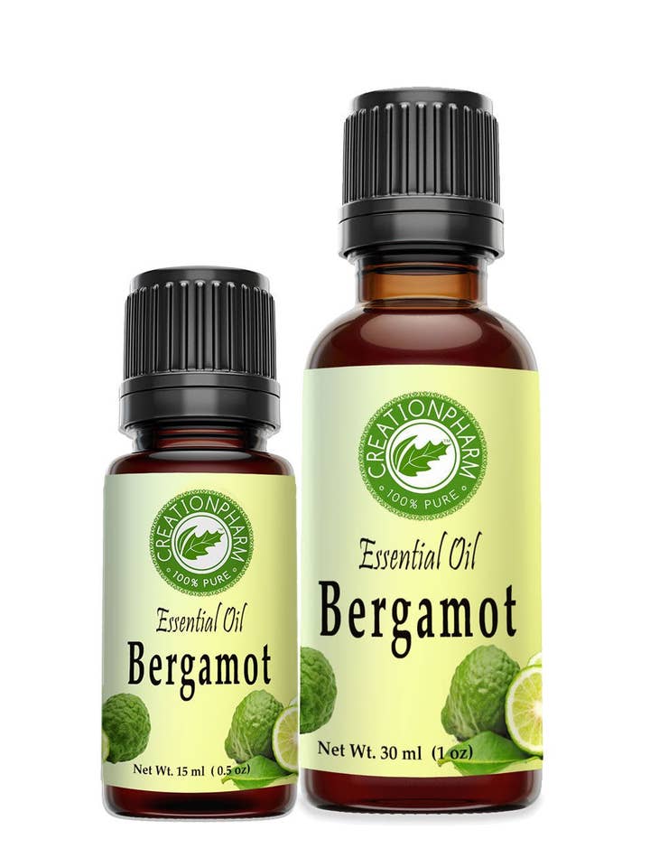 Bergamott eterisk olja 100 procent ren Citrus Bergamia kallpressad Italien femton milliliter naturlig doft för wholesale av Creation Farm Inc