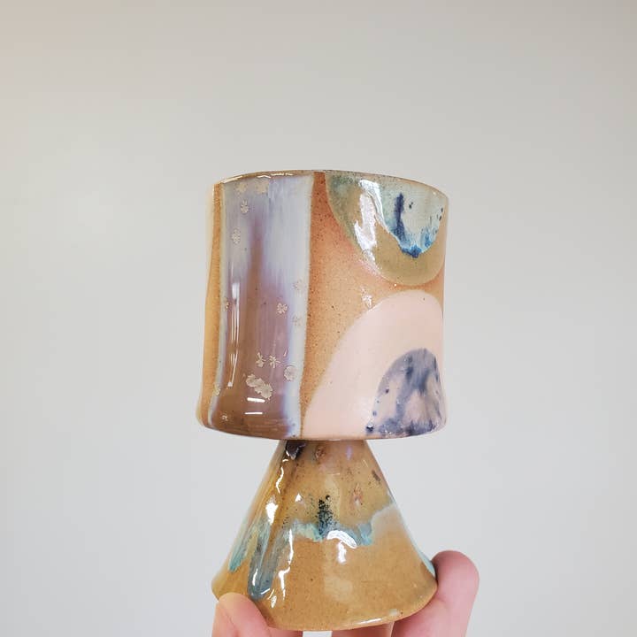CURIOUS CLAY - Wholesale Cocktail/Liquor Glass - Cone Liquor Sipper