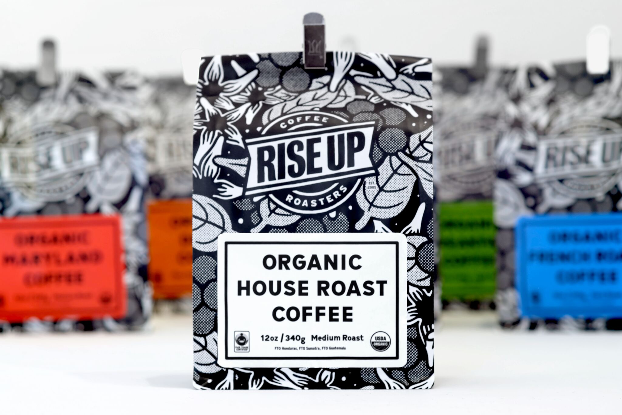 Rise Up Coffee - Wholesale Coffee Beans - Organic House Roast3