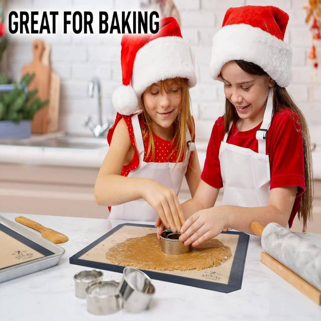 Zulay Kitchen - Wholesale Baking Sheet/Mat - Silicone Baking Mats 2 Pack - Hangable & Shelf Ready6