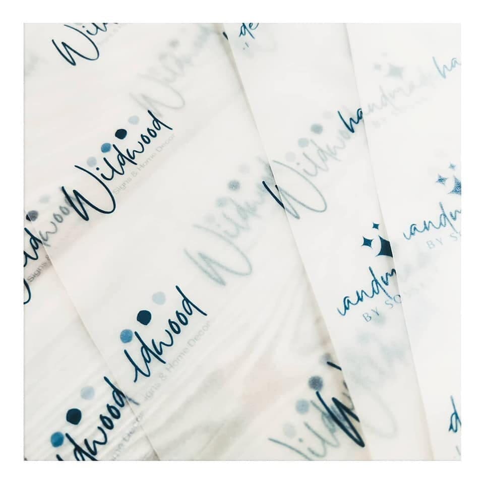 SR Creative Studio - Wholesale Flat Wrap - A4 Custom Logo Business Wrapping Paper Set5