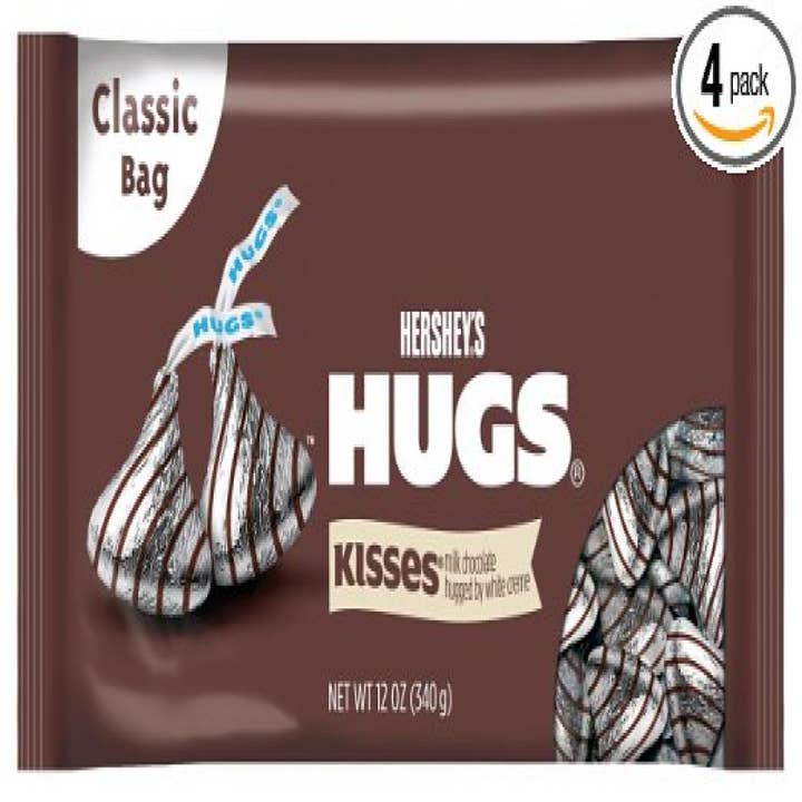 Candy - Hershey Hugs (Foiled) - 2.2 Lbs for wholesale by Wholesale2go