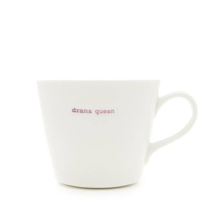 Keith Brymer Jones Mug 350ml- drama queen (lilac) for wholesale by Forma House Ireland