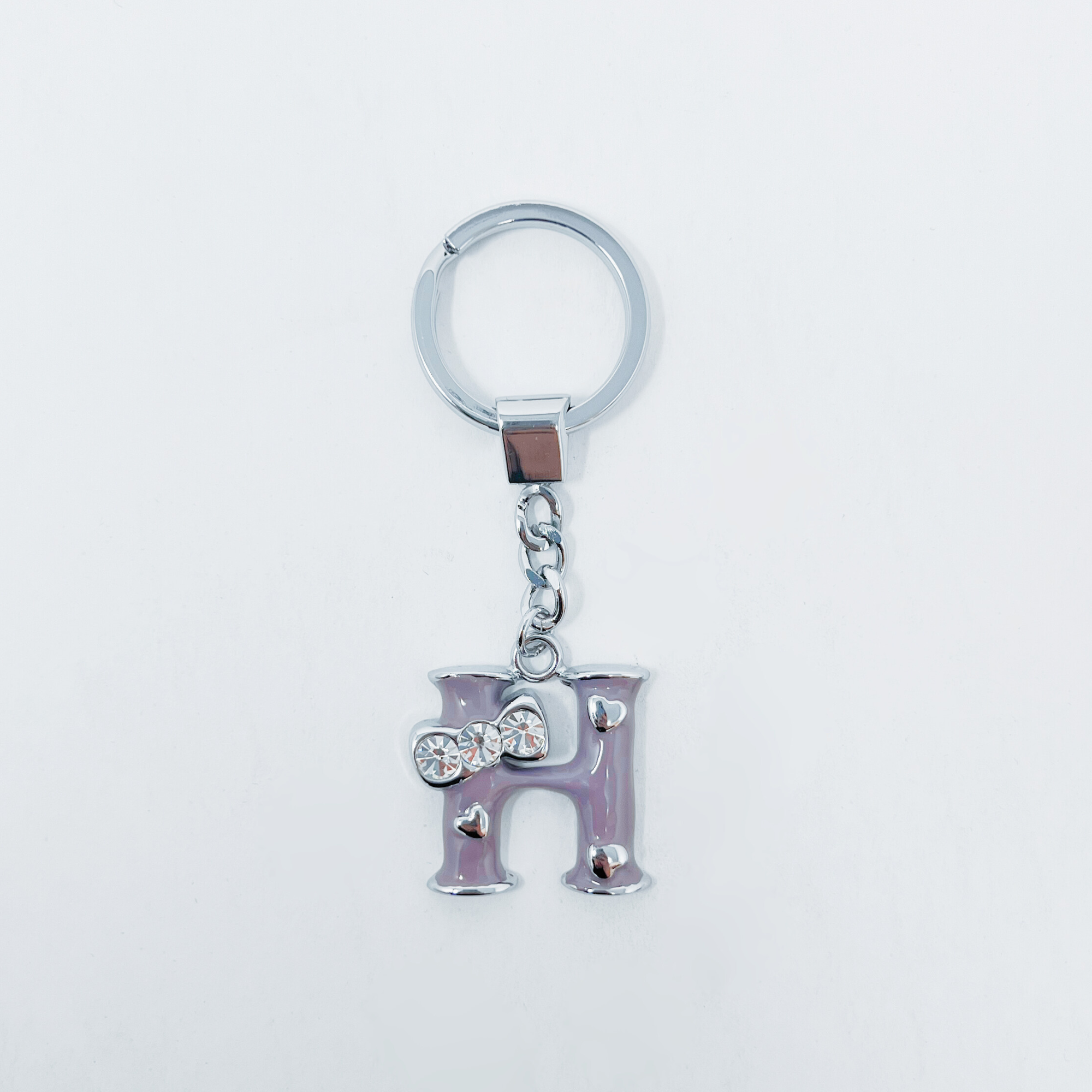 Rucci Professional - Wholesale Keychain – Unisex - KC Keychain with G-H-I Initials5
