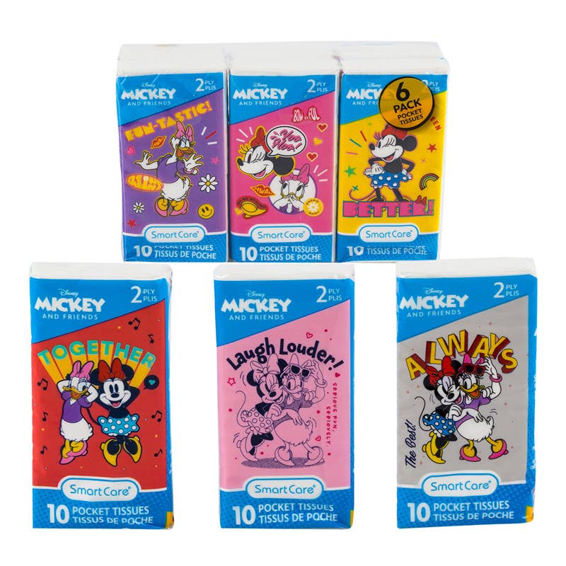 Deluxe Import Trading - Venta al por mayor Papel de seda - Pañuelos de Bolsillo Disney 10 uds Minnie y Daisy0