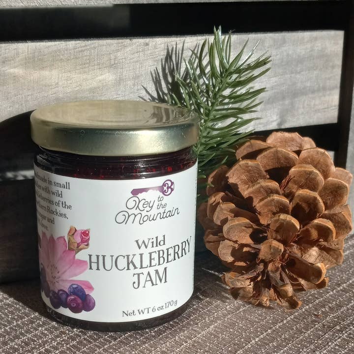 Key to the Mountain - Wholesale Jam - Huckleberry Jam0