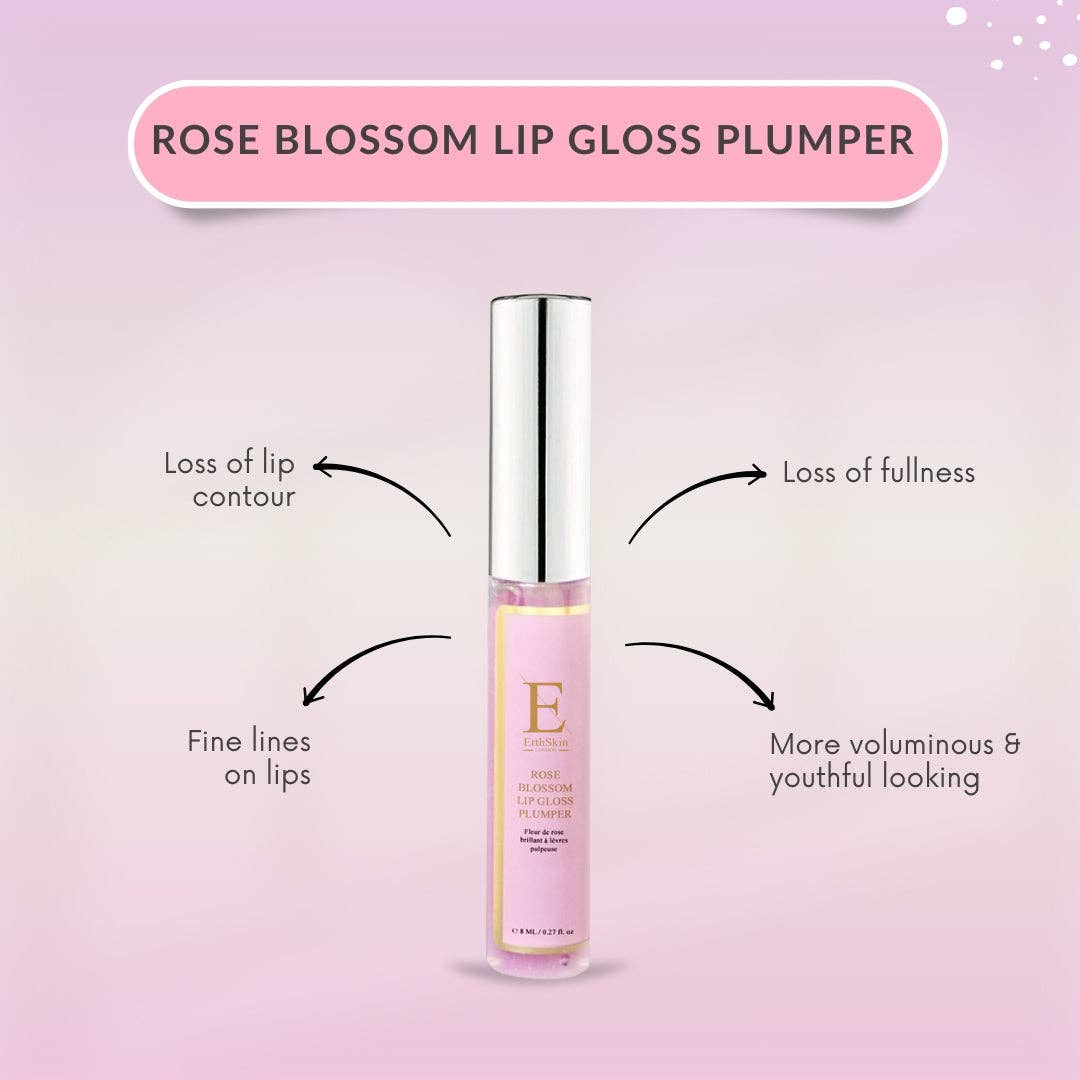 Eclat Cosmetic Ltd – wholesale Lip-gloss – Rose Blossom Lip Gloss Plumper 8ml2