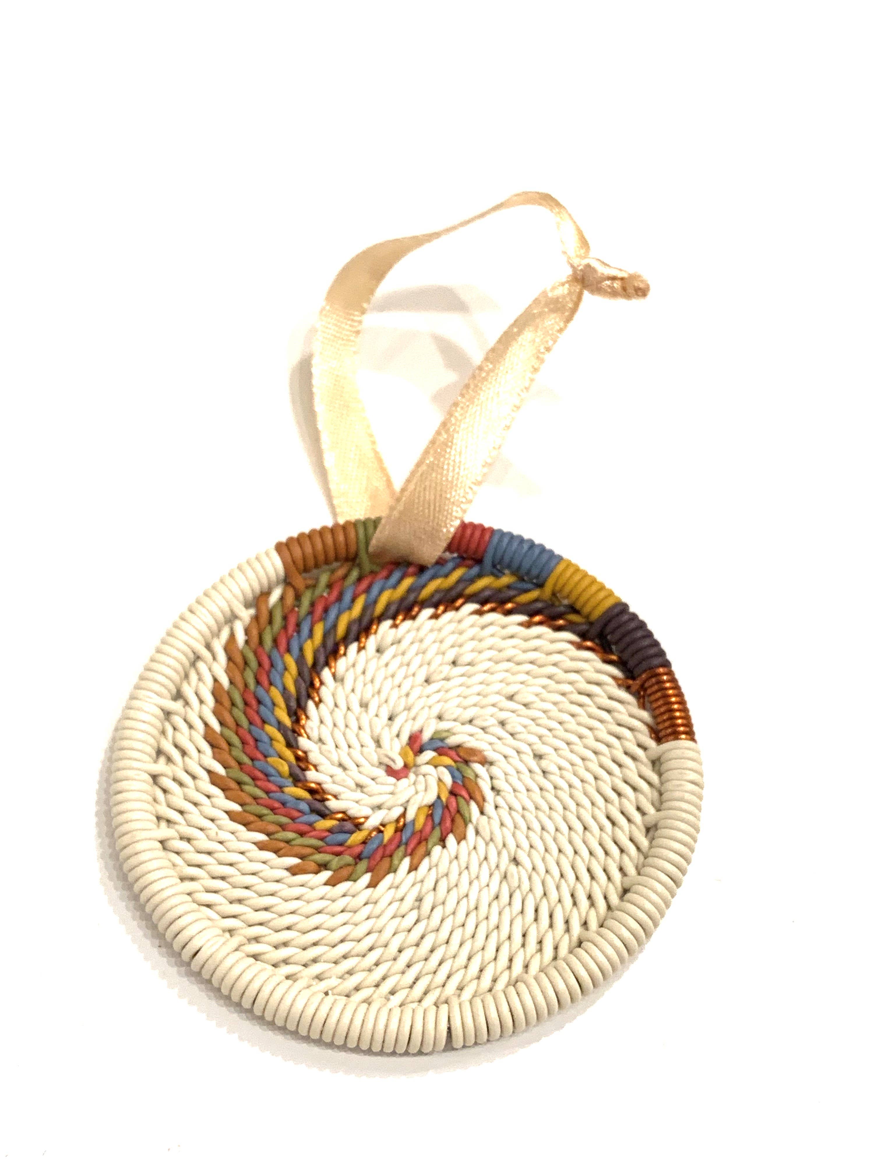 Bridge for Africa - Wholesale Decorative Plate/Dish/Bowl - TW Collection - White Desert15