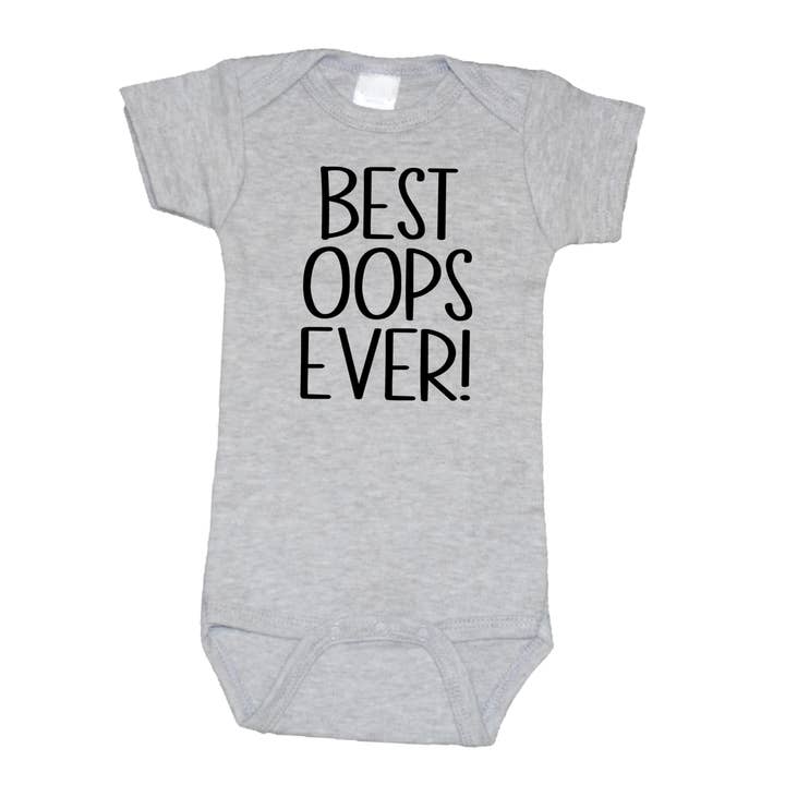 Bump & Beyond Designs - Wholesale Bodysuit (Non-Footed) - Baby - Best Oops Ever, Pregnancy Announcement Onesie