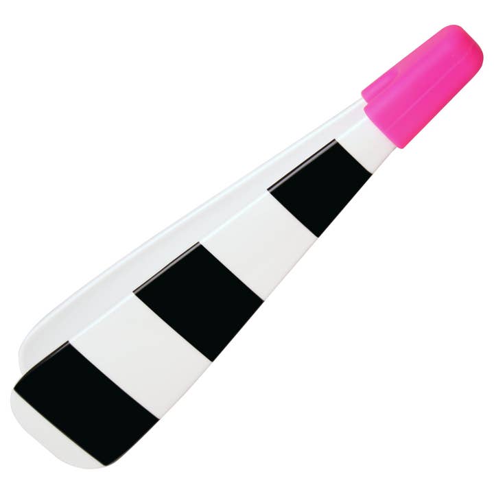 Black & White Stripe Tongs for wholesale by French Bull