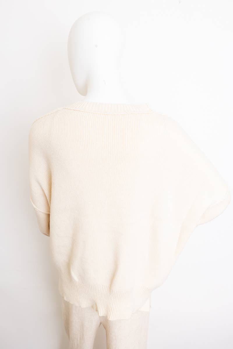 Leto Accessories - Wholesale Knit Sweater - Women's - Cozy Mood Oversized Pullover Sweater - Your New Bestseller7