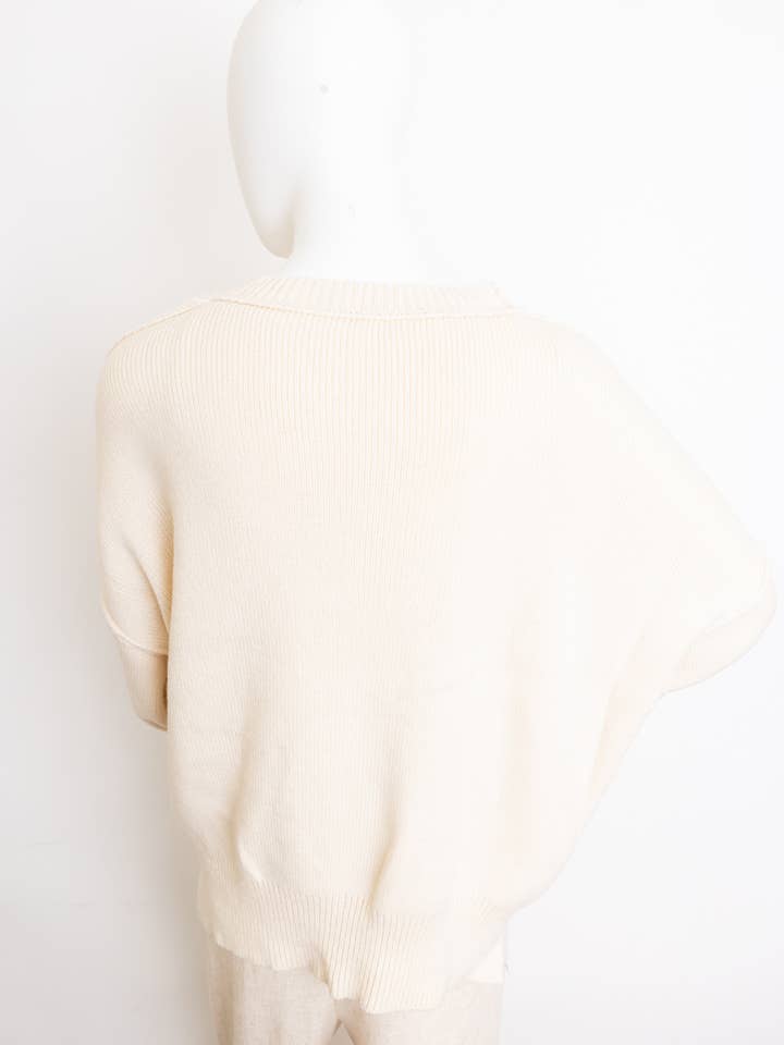 Leto Accessories - Wholesale Knit Sweater - Women's - Cozy Mood Oversized Pullover Sweater - Your New Bestseller7