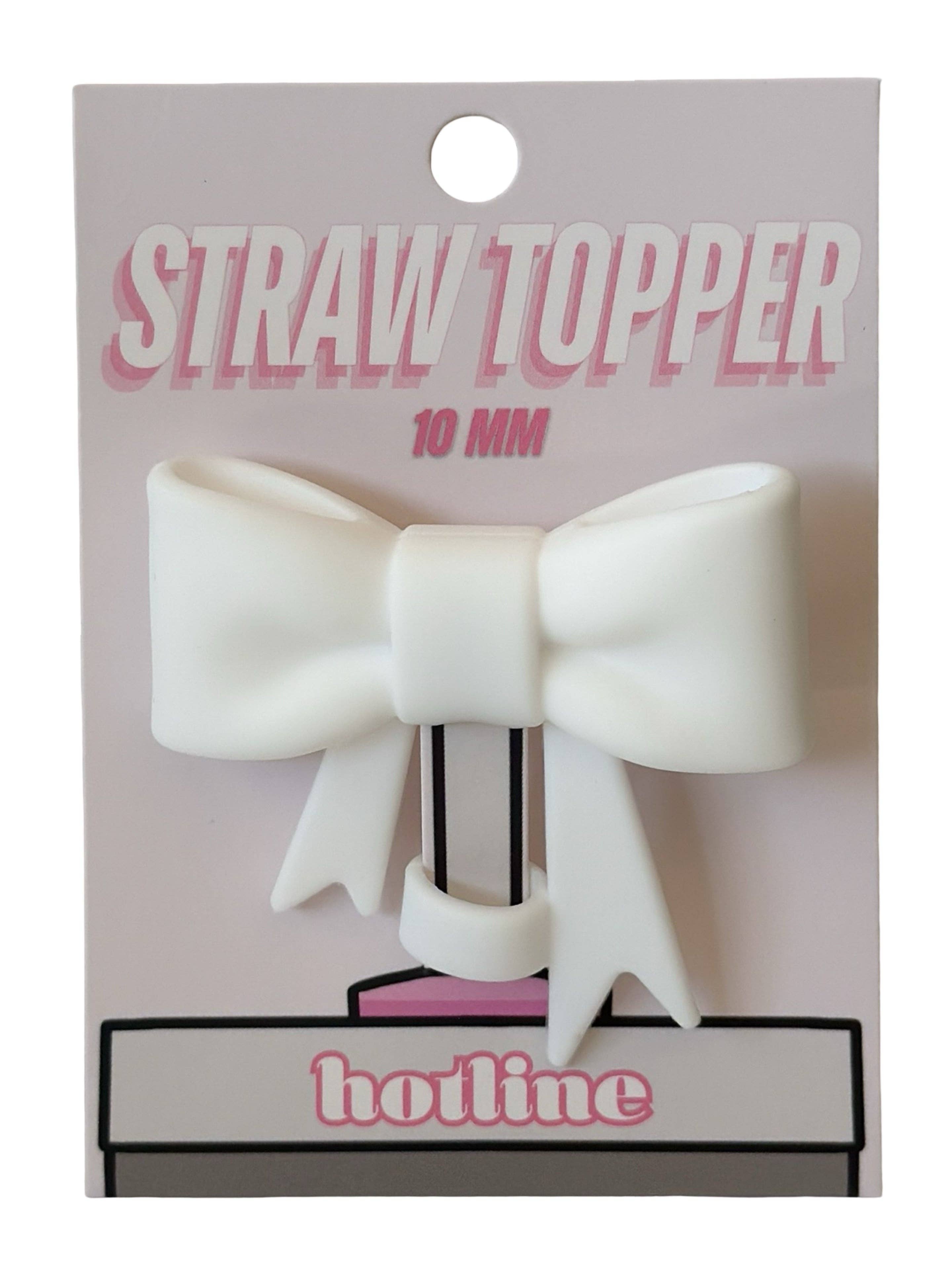 Shop Hotline - Wholesale Drink Topper - Large Bow Straw Toppers16
