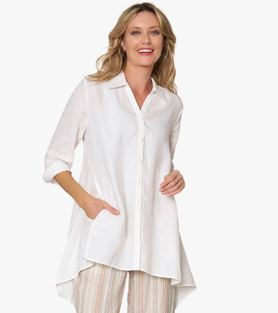 Stella Carakasi - Wholesale Button Down Shirt - Women's - True Form Shirt (*)2