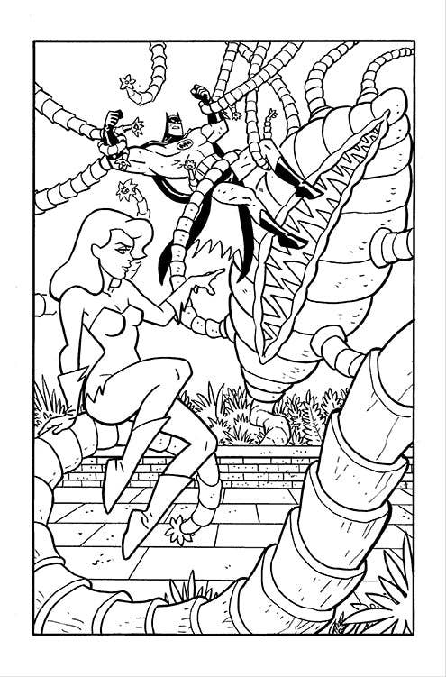 Insight Editions - #1 Pop Culture Publisher - Wholesale Coloring & Activity Book - Adult - Batman: The Animated Series: Official Coloring Book - SALE!1