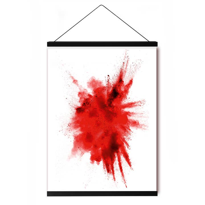 Close Up GmbH – Großhandel Poster – Magnetische Posterleisten 41 cm, Paar MDF Schwarz