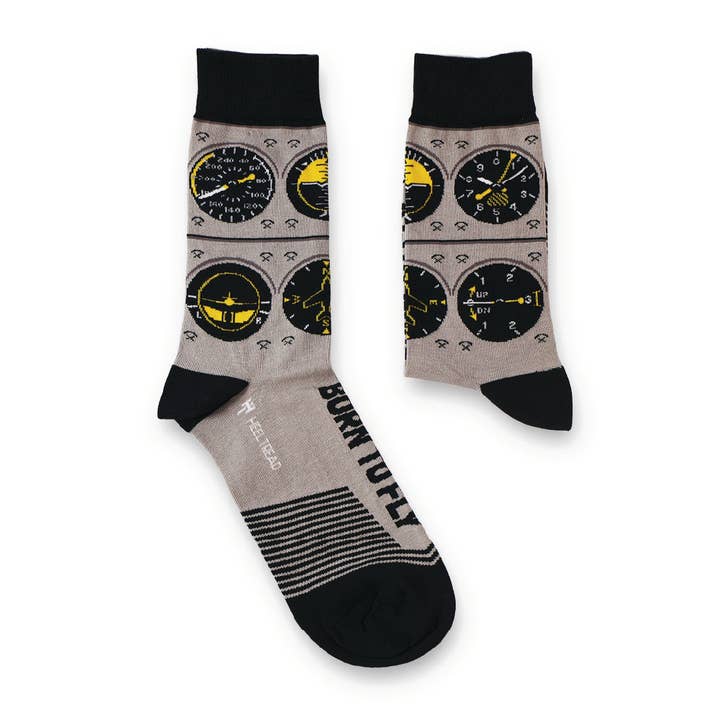 Sock Affairs - Wholesale Socks - Unisex - Aircraft Instruments Socks2