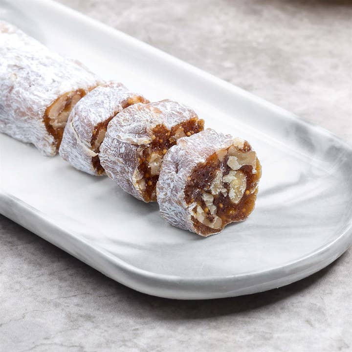 Aladdin - Wholesale Chocolate Covered Sweets - Hafiz Mustafa 1864 | Turkish Delight Fig with Walnut Wick (1 KG)