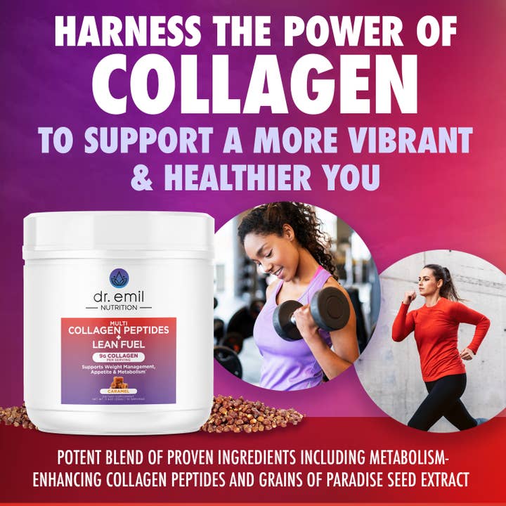 Dr. Emil Nutrition - Wholesale Protein/Superfood Powder - Multi Collagen Plus Lean Fuel