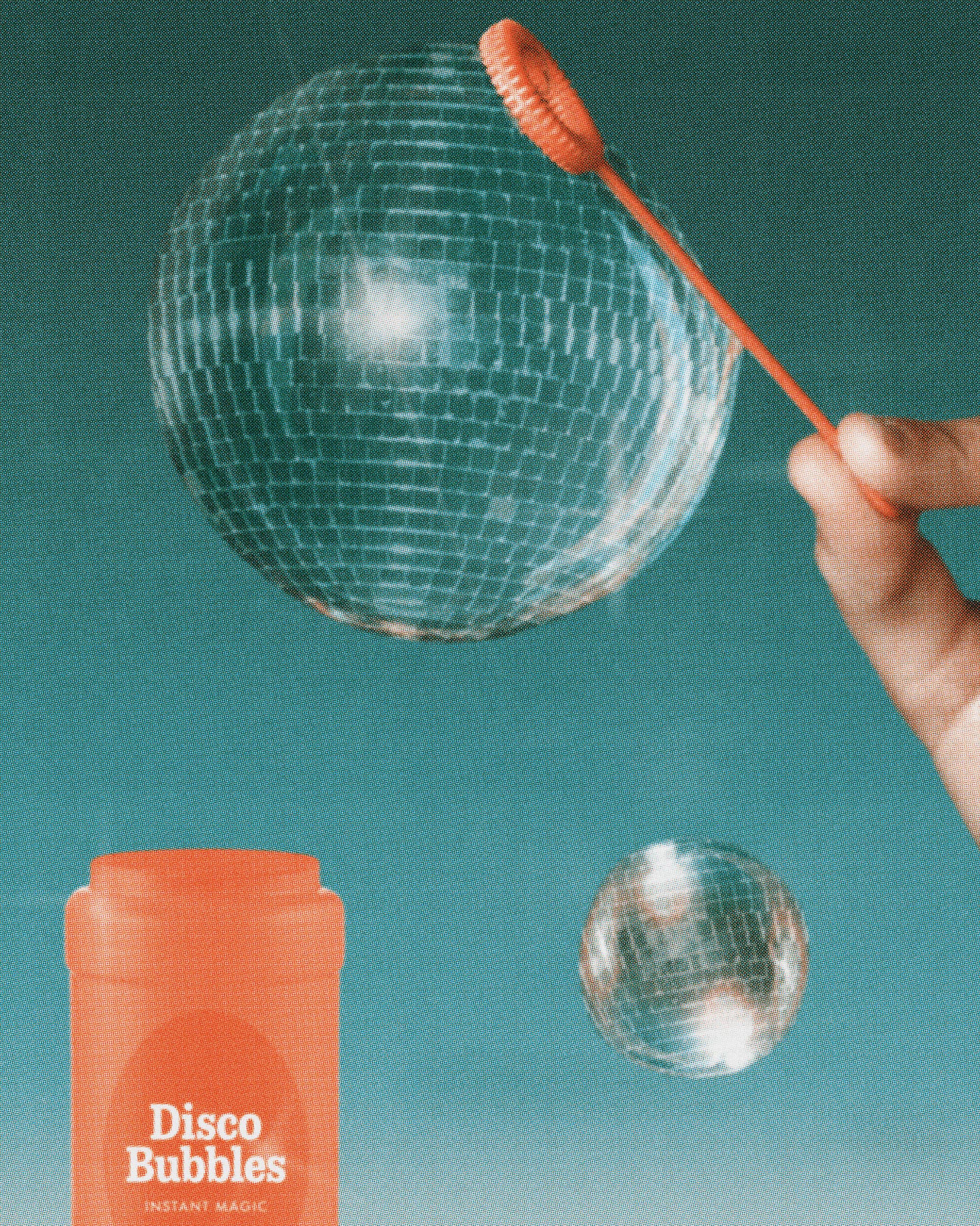 Julia Walck - Wholesale Art Print - Disco Bubbles Art Print1