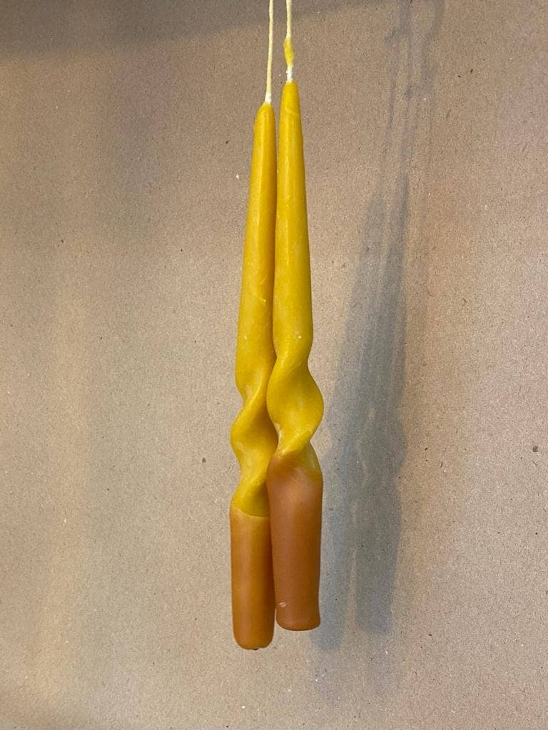 Lecot Studio - Wholesale Tapered Candle/Candlestick - Velas
Twist DIP - Set of two0