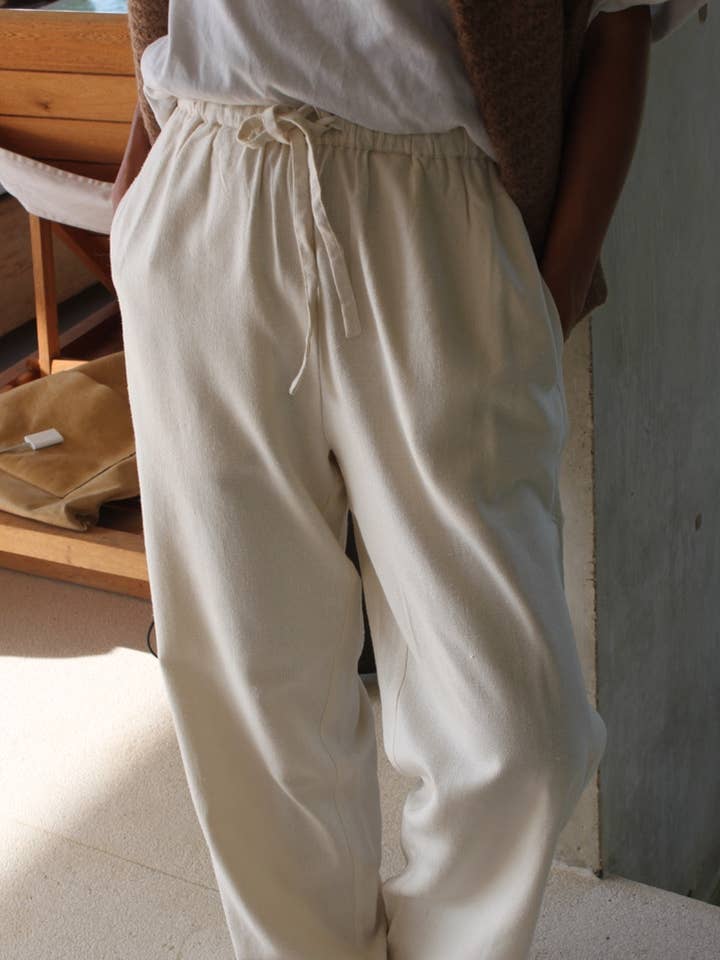 Na Nin - Wholesale Pants - Women's - Dimitri Woven Silk Pant