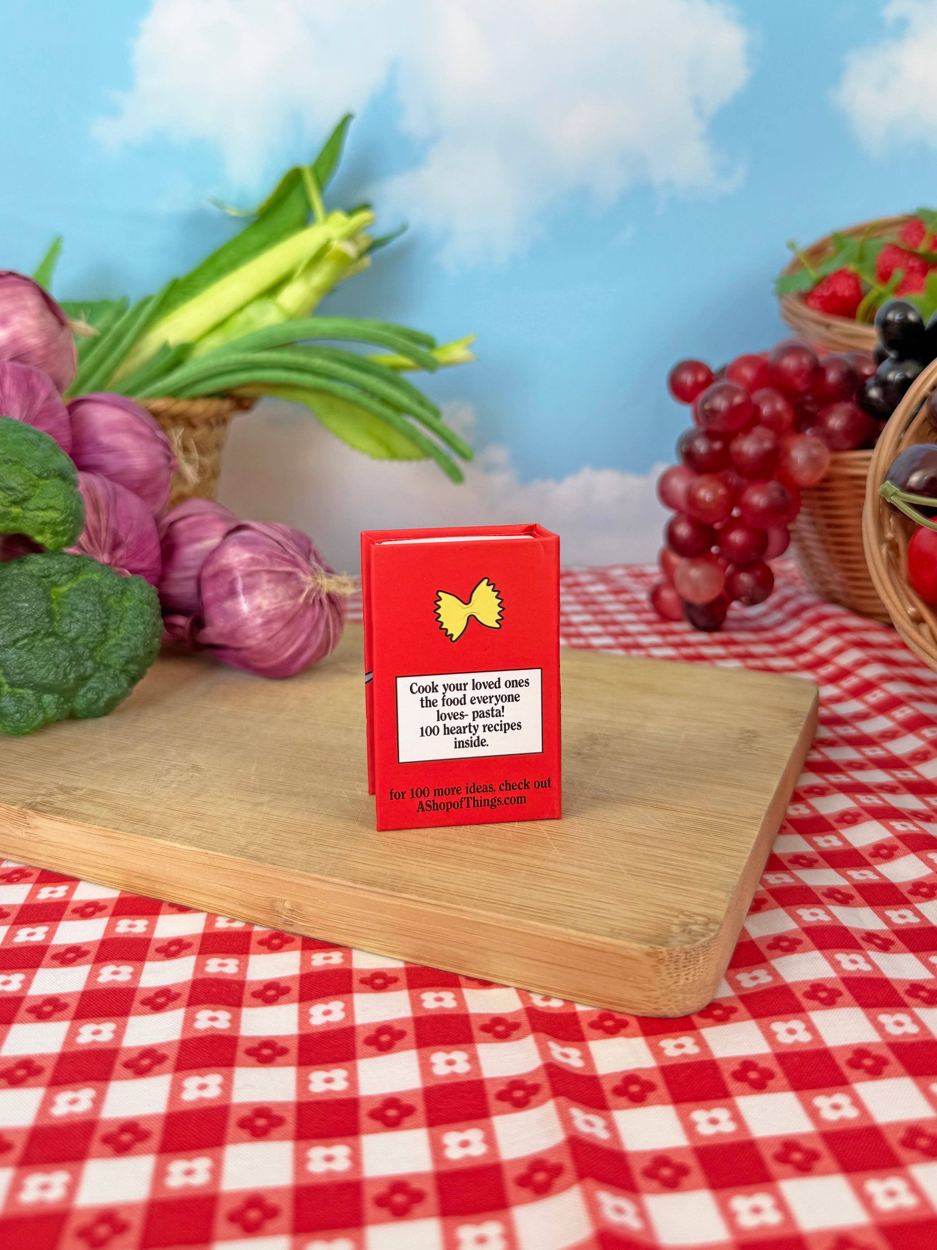 A Shop of Things - Wholesale Matches - Pasta Cookbook Matches5