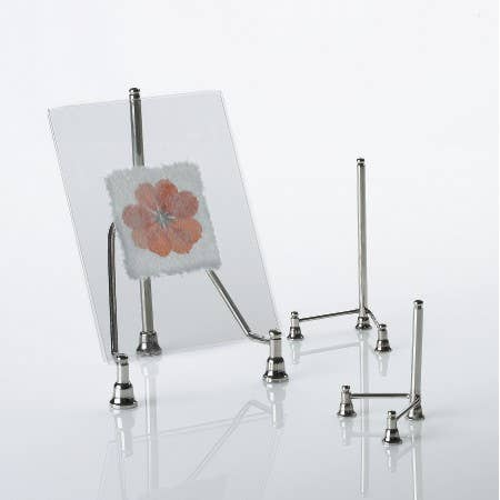 Soporte para placa de níquel, pequeño, 24 para venta al por mayor de India Handicrafts Inc