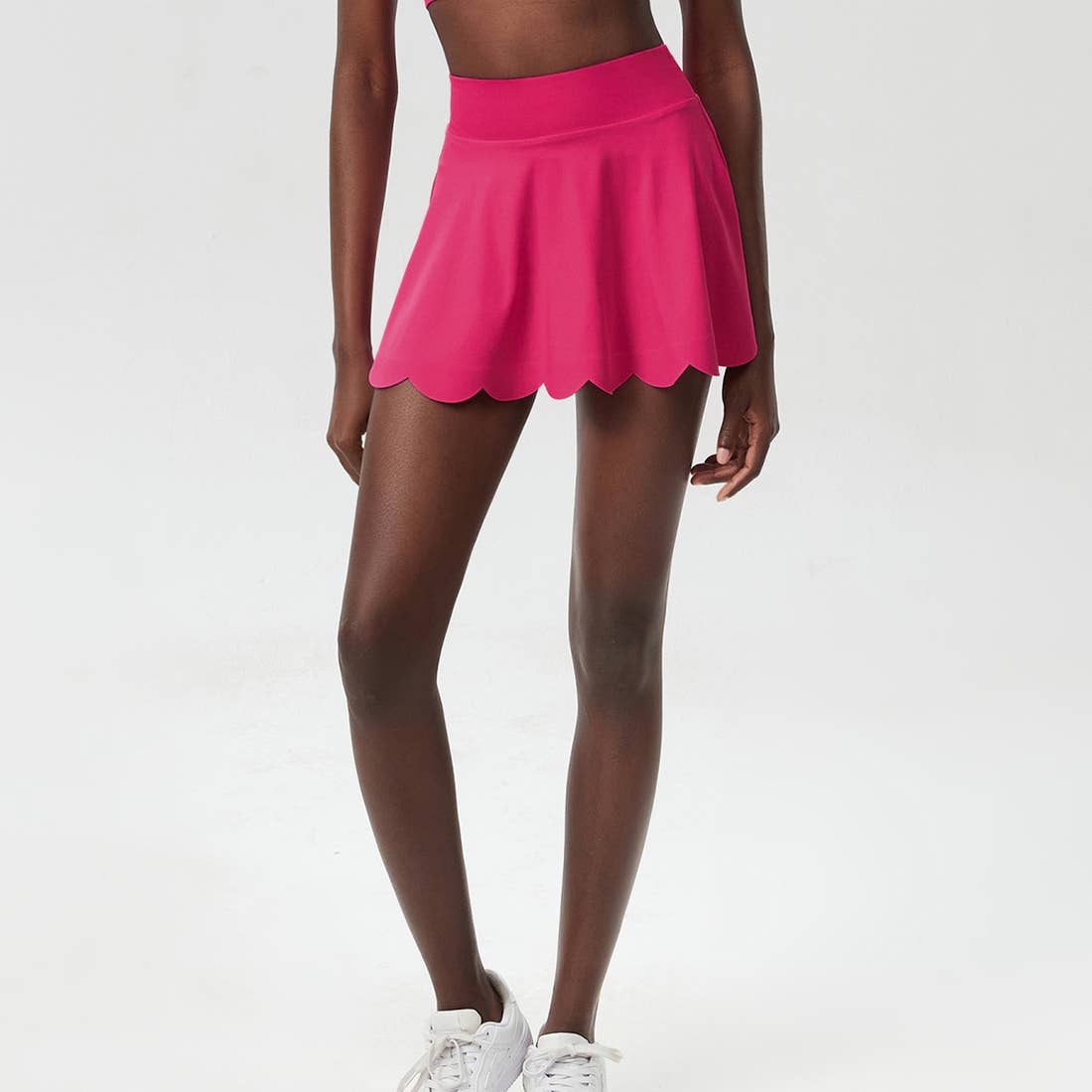 Sodalemon – wholesale Sportkjol – Dam – Sodalemon snabb­torkande tenniskjol i Lycra för kvinnor med vågmönster och A-linjeform14