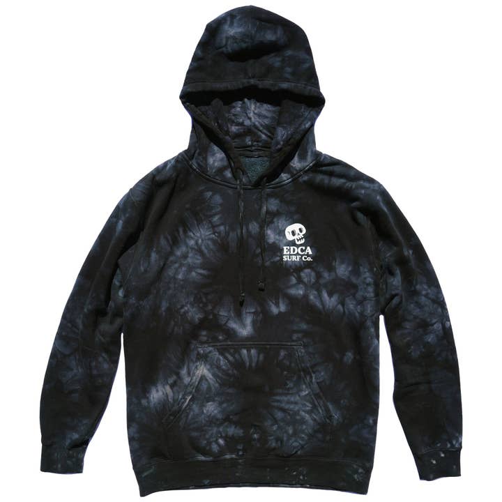 Summer is Forever Hoodie - Surfing Skeleton Tie Dye for wholesale by Everyday California