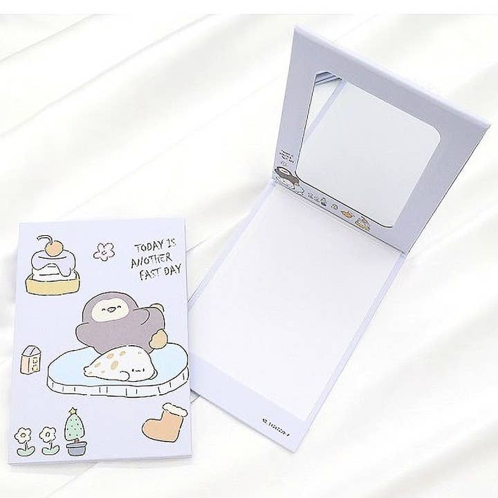 12pk Cartoon Design Compact Mirror for wholesale by Diacly