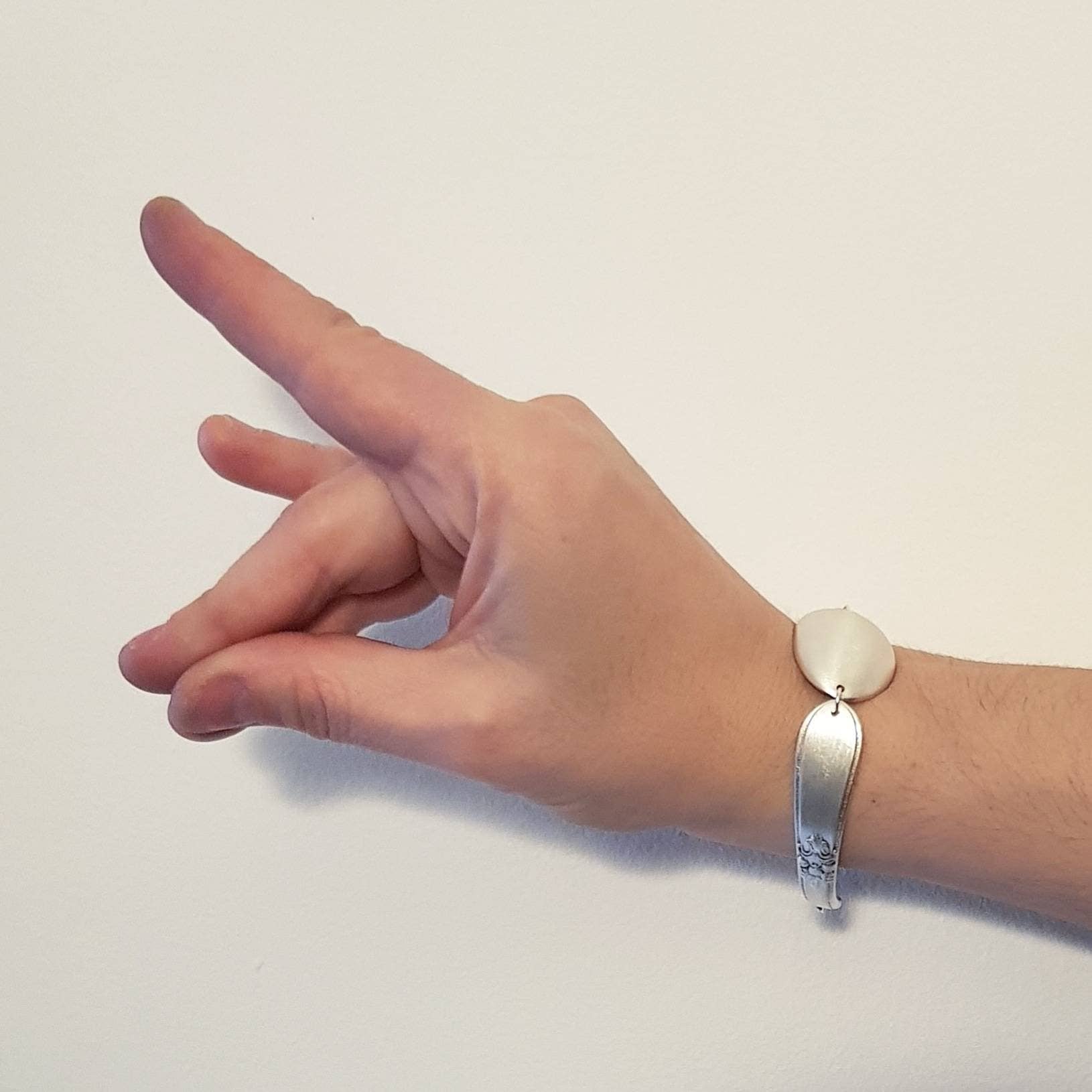 Gleamlety - Wholesale Cuff Bracelet - Silver Spoon Bracelet2