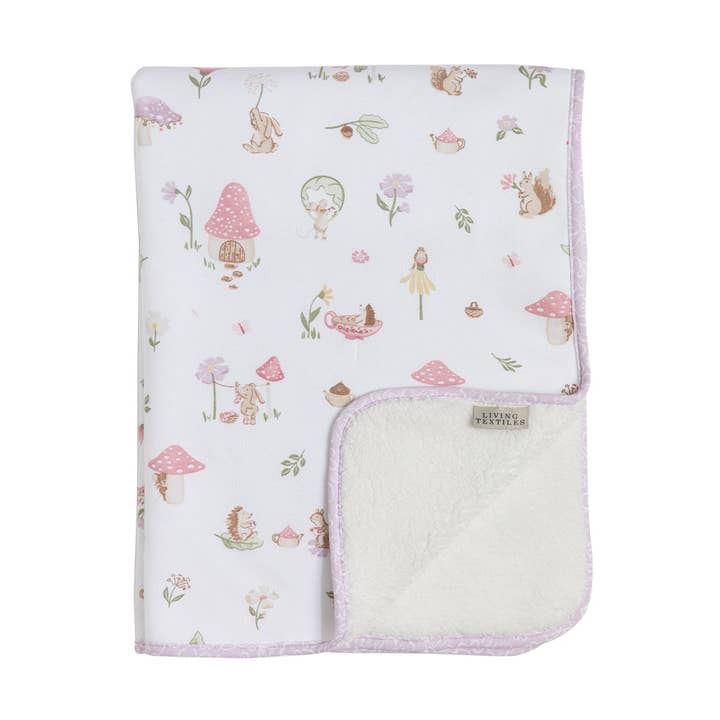 Jersey Sherpa Pram Blanket - Whimsical Wonderland and other Purchase Wholesale sherpa fleece fabric. Free Returns & Net 60 Terms on Faire trending on Faire.