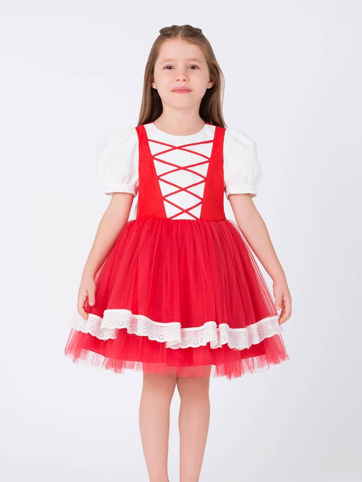 Disfraz de Caperucita Roja para Niñas 3-7 Años 35025pr para venta al por mayor de Pamina Kids