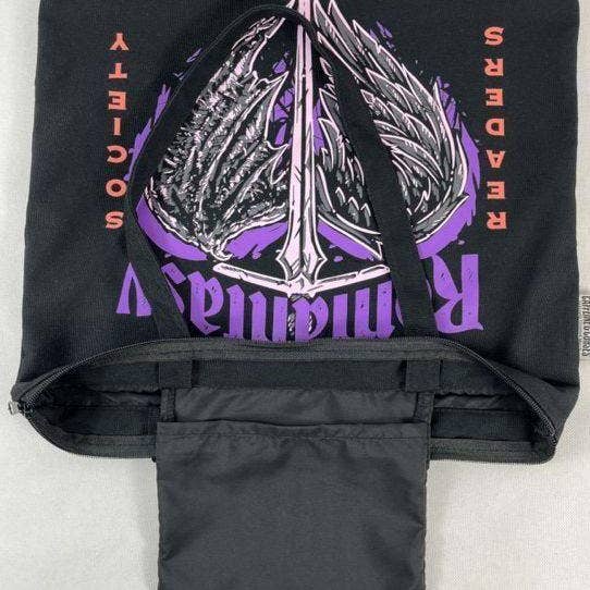 Caffeine and Curses - Wholesale Tote bag – Women's - Romantasy Book Club Tote Bag4