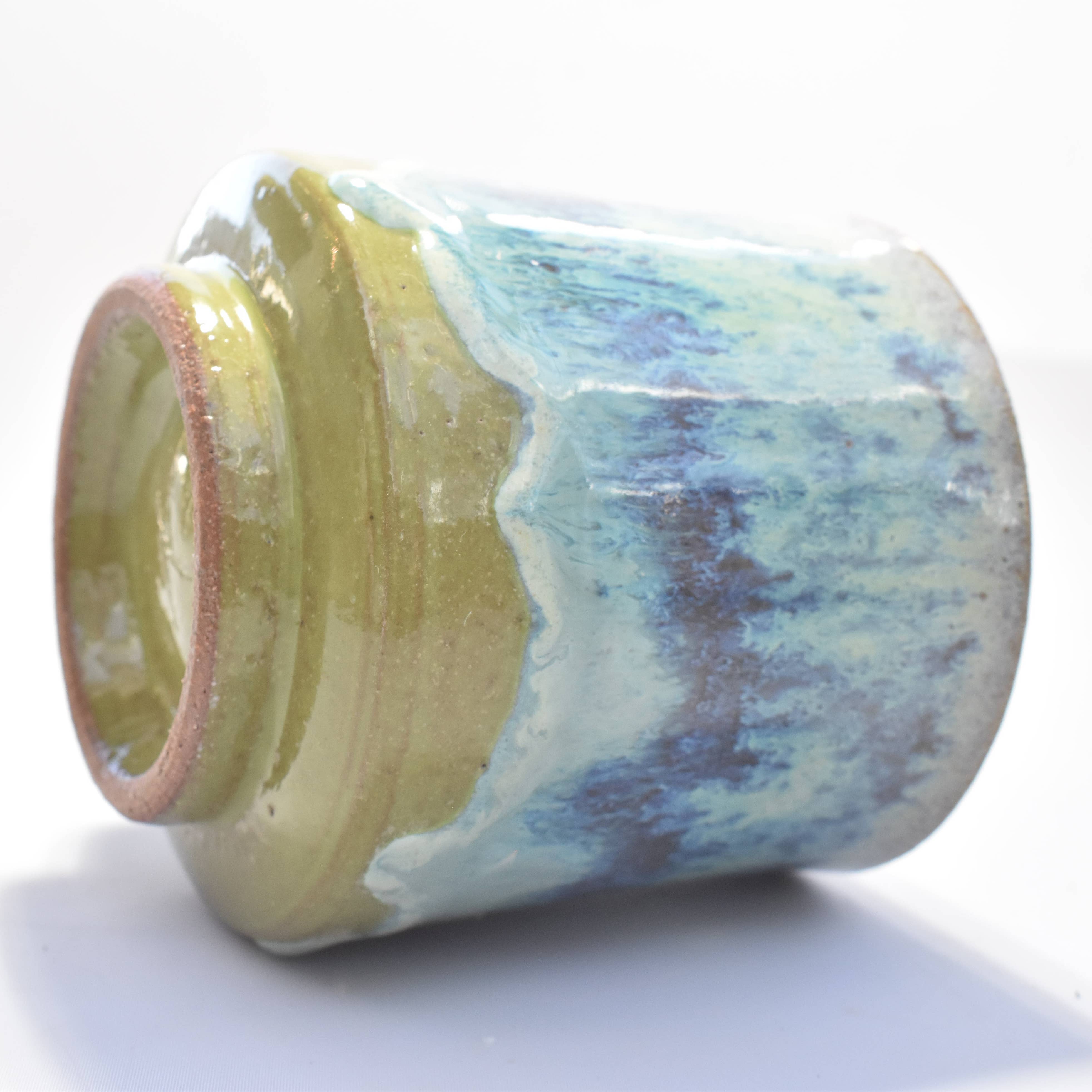 Ceramic Heights - Wholesale Coffee Mug - Drippy Ocean Tumbler6