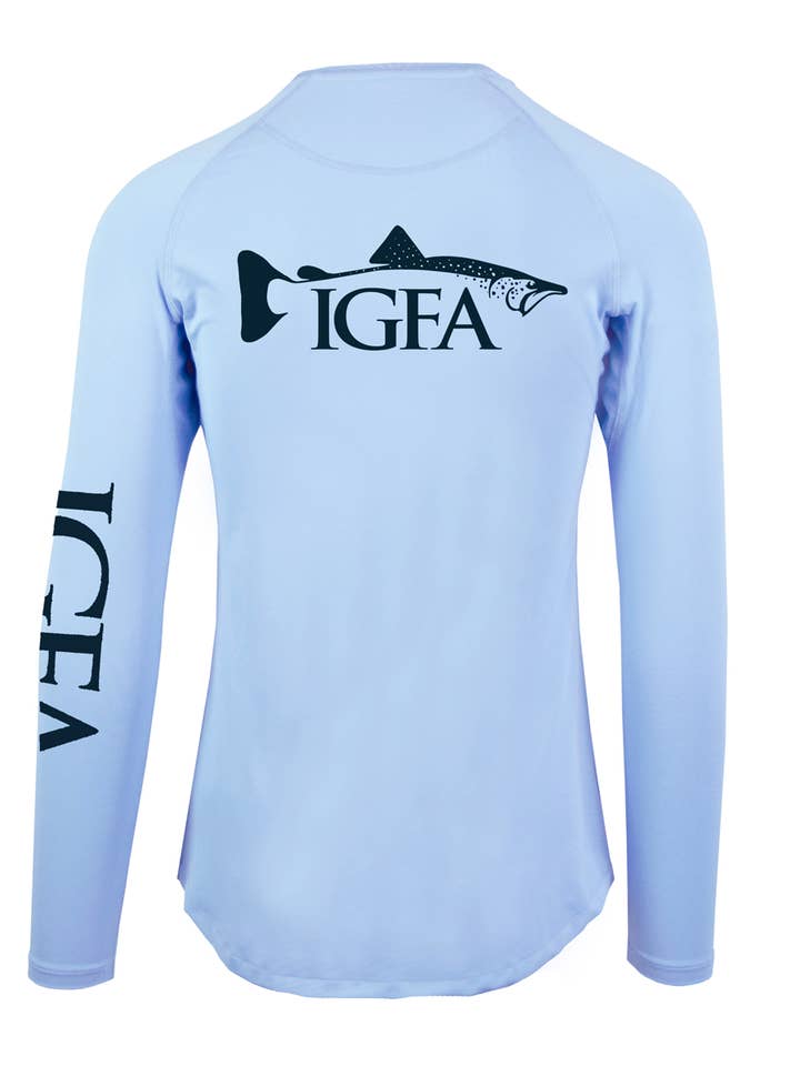 Lady's IGFA Trout Solar Tee för wholesale av Bluefin USA