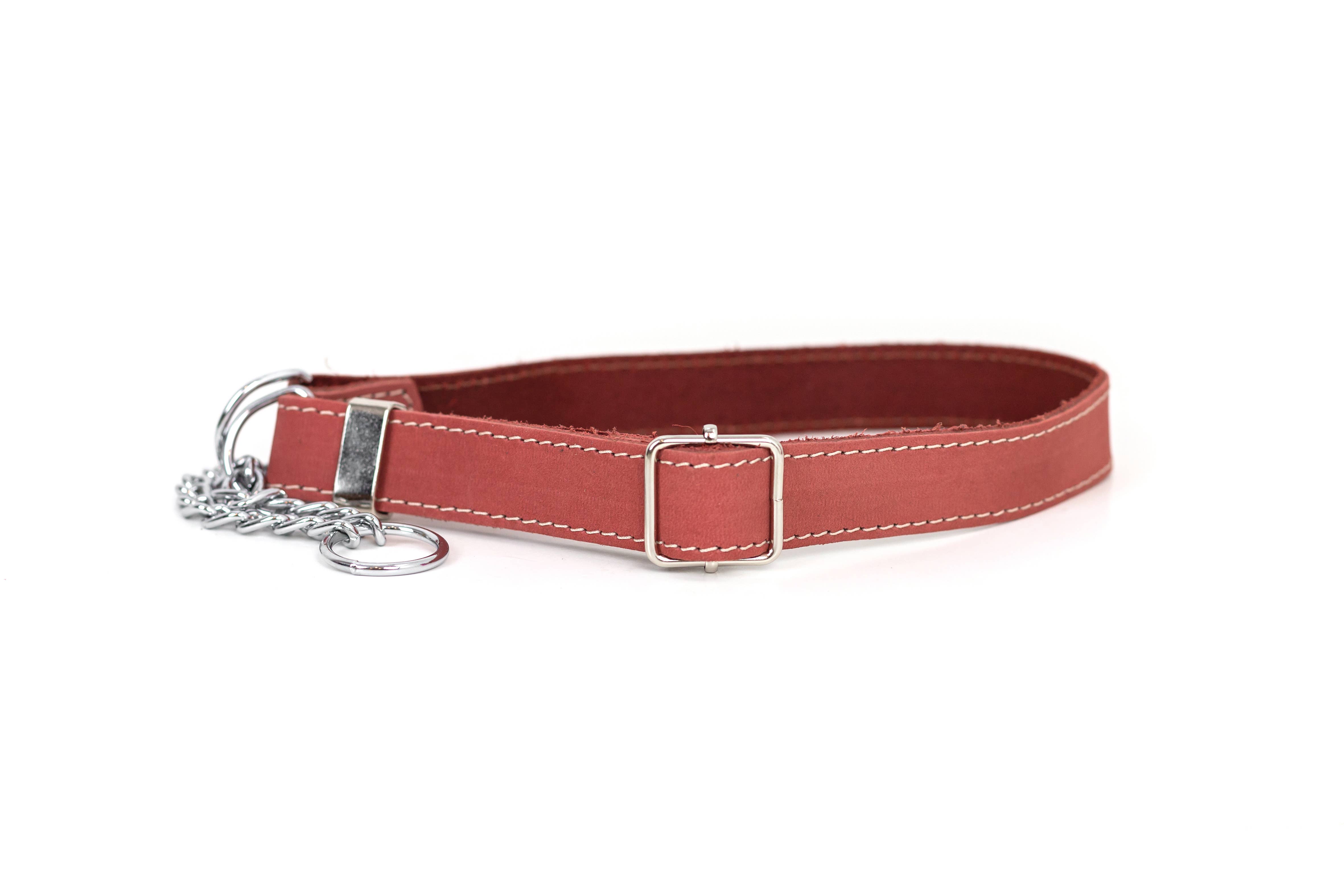 Euro-Dog Collars and Leads - Wholesale Pet Collar - Dog -  Pro Line Leather Dog Collar Martingale Style Soft 10