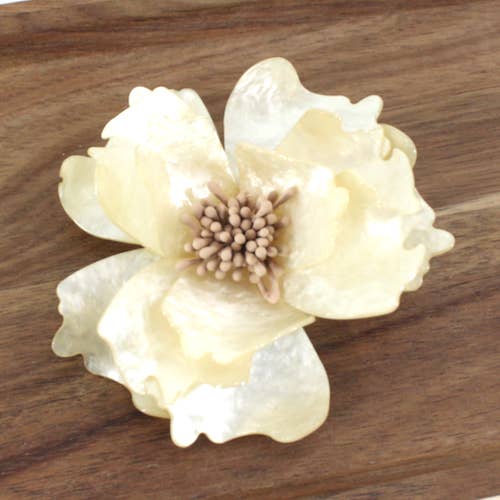 Broche B26003-Crème/Marron pour la vente par Pretty Persuasions