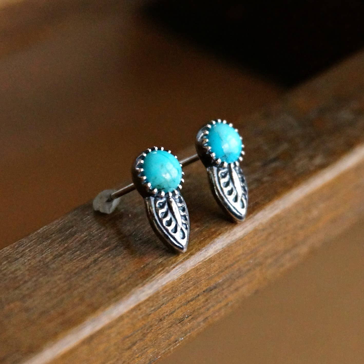 Sowell Jewelry - Wholesale Stud/Post Earrings - Angelica Turquoise Stud Earrings2