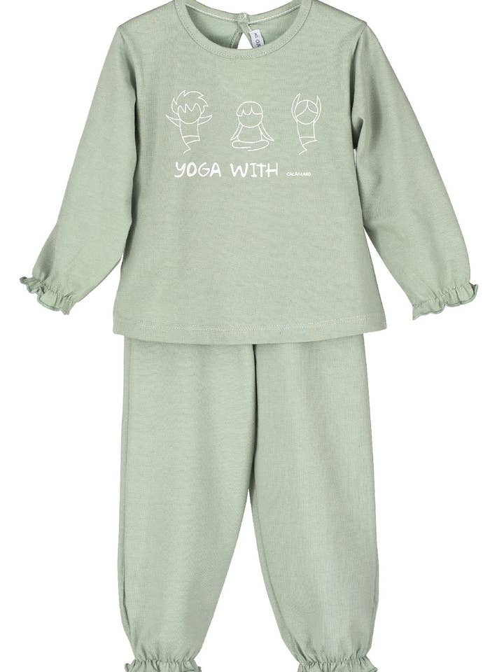 Sommer Pyjama Yoga - Ref: 35200 für den Großhandel von Creaciones Calamaro, S.L