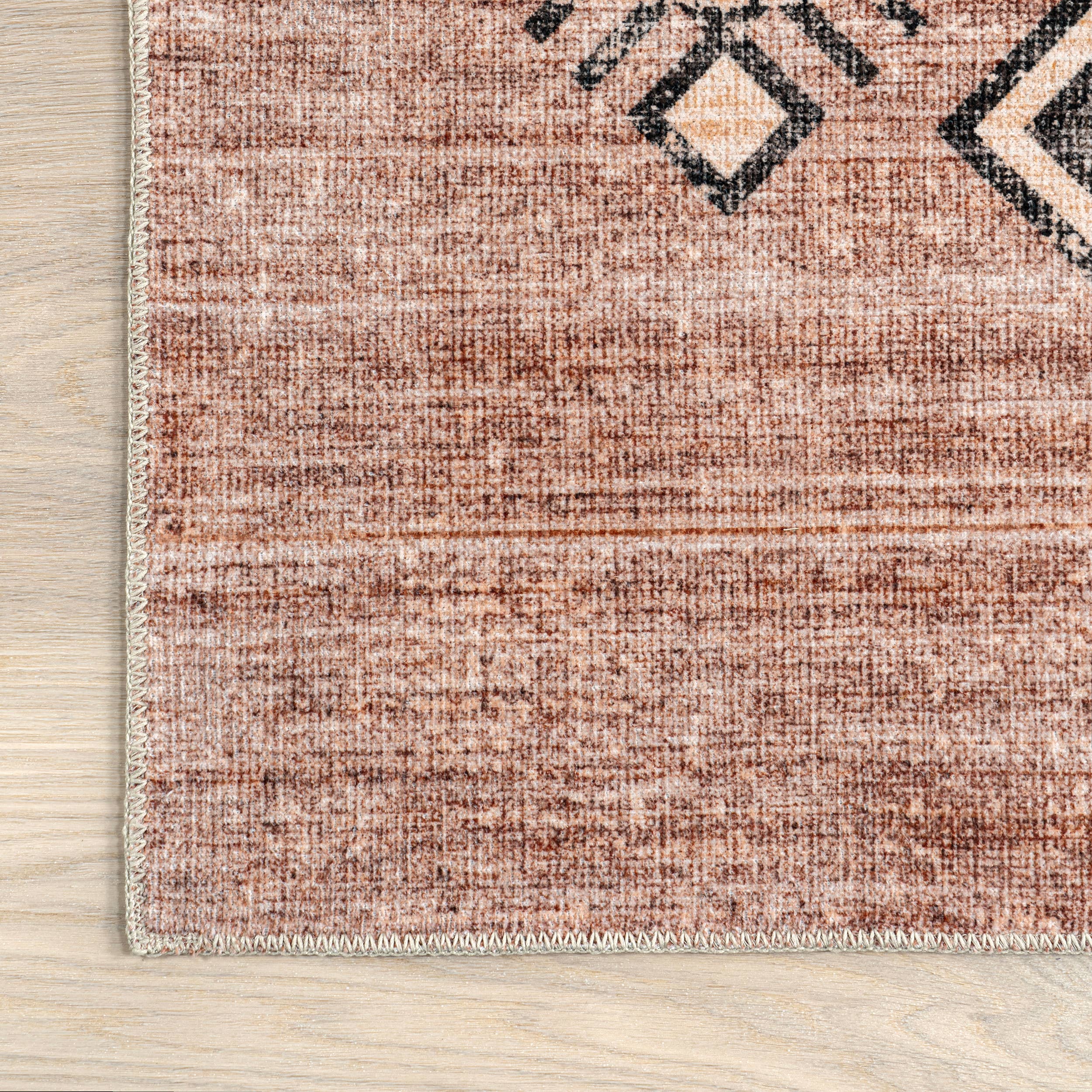 RUGS USA - Wholesale Area Rug - Sagebrush Geometric Machine Washable Area Rug5