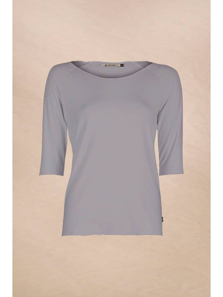 SENSIFY by Laila Sørensen - Wholesale Knit Top - Women's - Alicia - Bamboo Half-Sleeve Top4