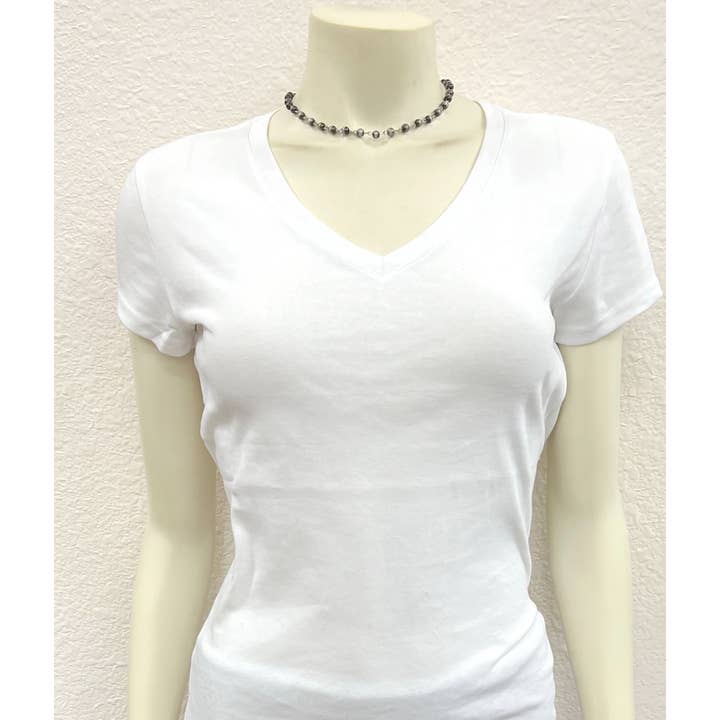 ISAC Trading Inc - Wholesale Beaded/Pearl Necklace - 735657, 16" Handmade Navajo Bead Interlocked Necklace2