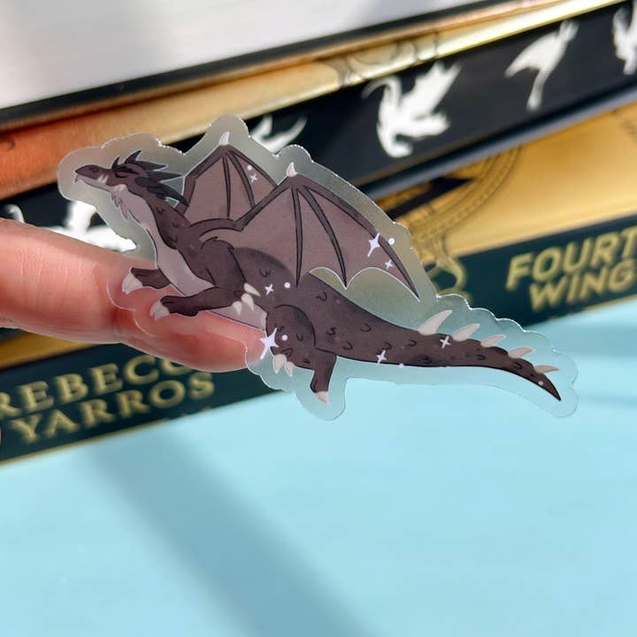 Autocolante Dragão Preto por atacado de My Secret Copy