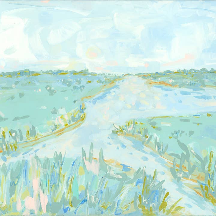 Carol Hunter Art - Wholesale Art Print - SPRING MARSH1