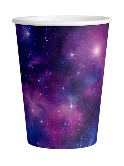 8 Galaxy Party Bekers 250 ML voor wholesale door Dream Party