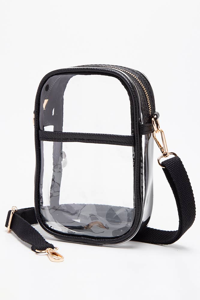 Hana - Venta al por mayor Bandolera - Mujer - Bolsa Crossbody Stadium transparente0