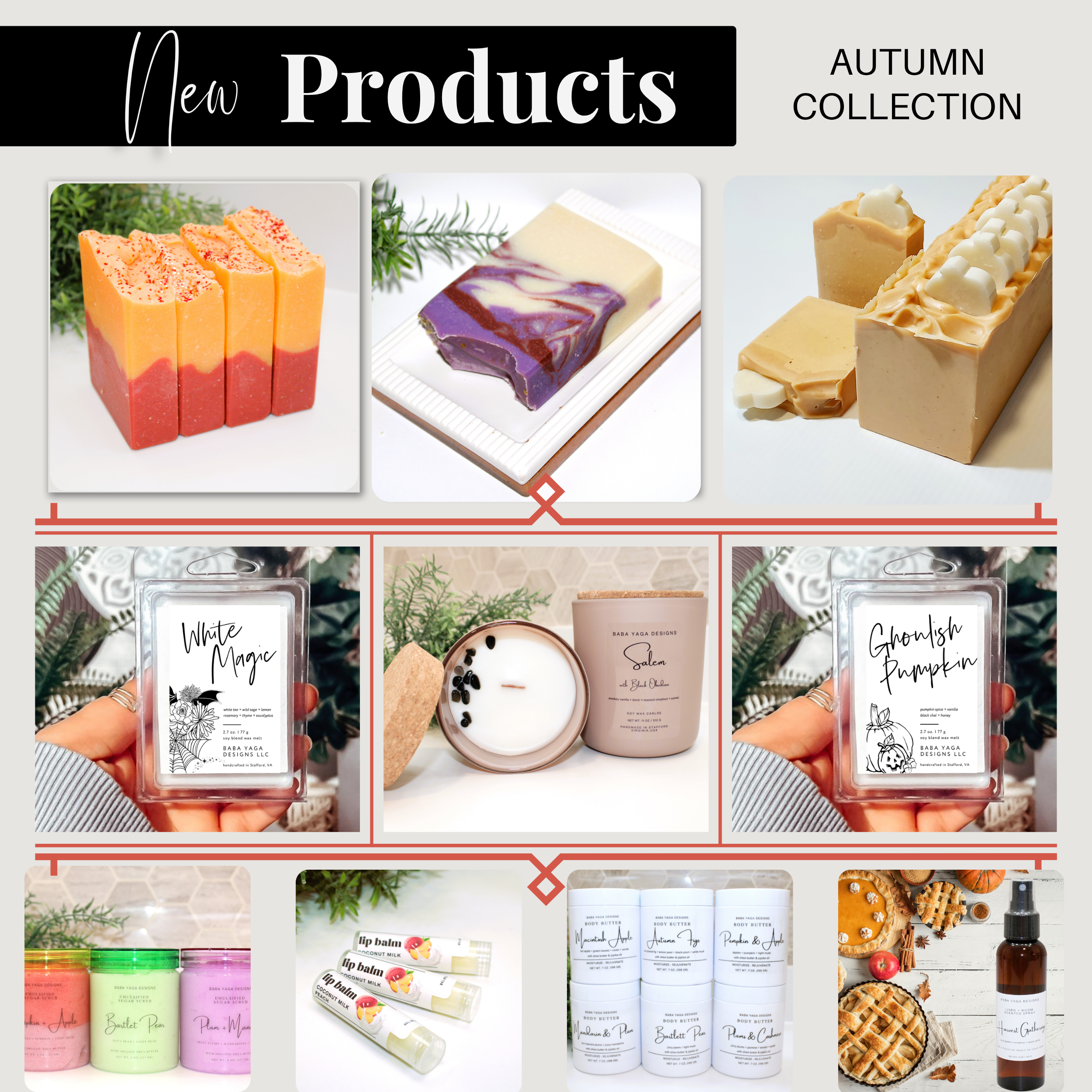 Baba Yaga Designs LLC - Wholesale Bar Soap - Winter Woods Soap Bar, Balsam Pine, Christmas Tree Holiday3